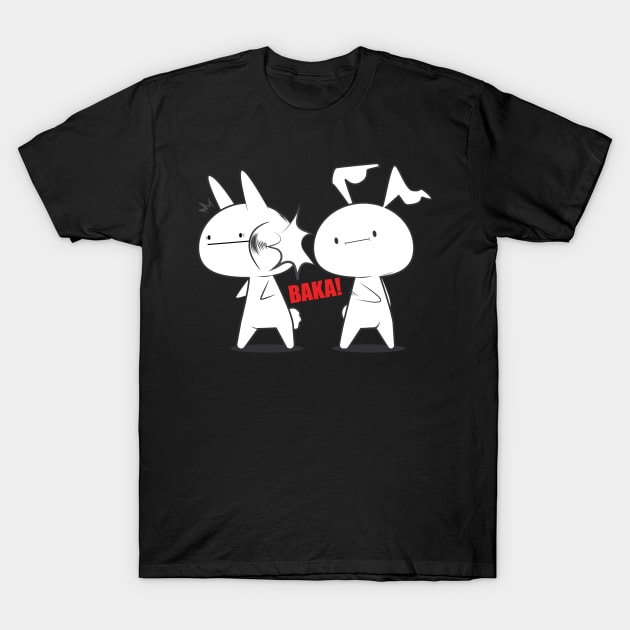 Baka Bunny T-Shirt by avshirtnation